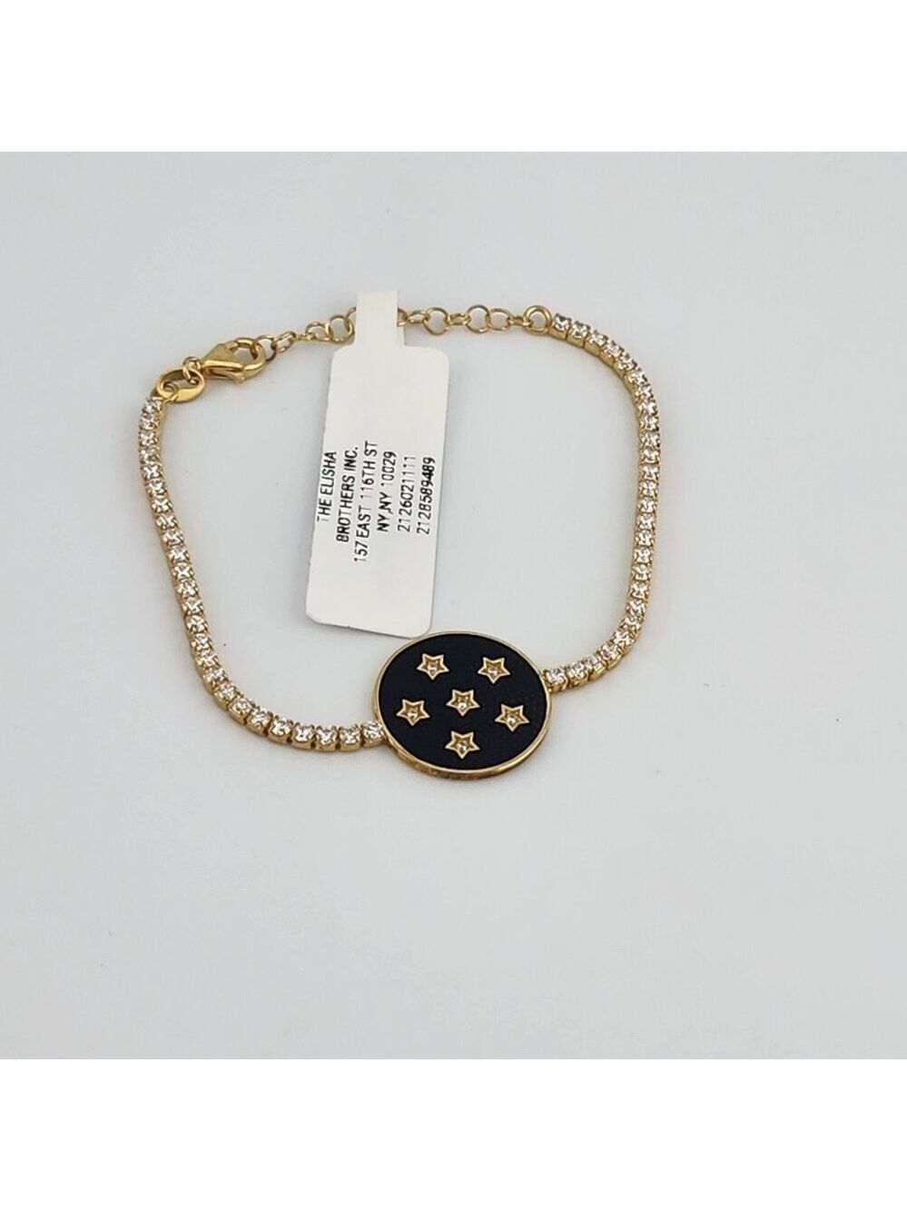 New Sterling Silver 925 Multi Star Link Bracelet – Modern Celestial Design